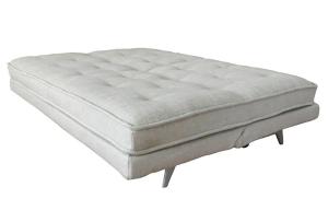 Sofá cama de tela clic-clac  